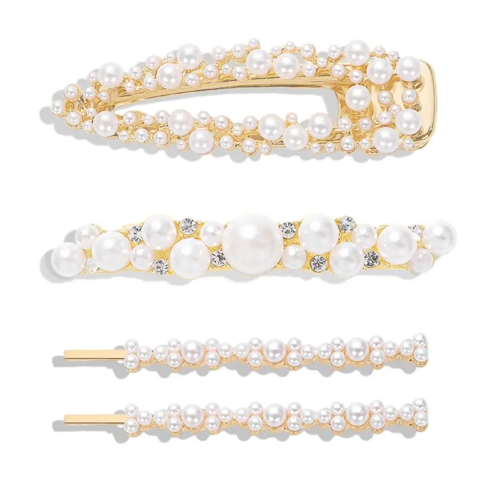 Женские заколки с цветком ZA украшенные кристаллами Украшенные бусинами бантиком