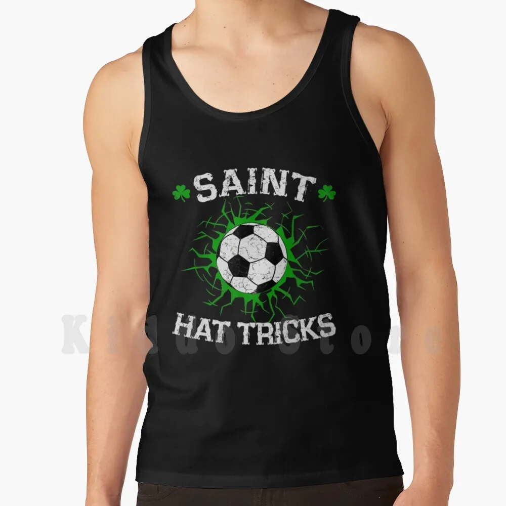 

Saint Hat Tricks Soccer Soccer Lover Day Tank Tops Vest Sleeveless Soccer Saint That Also Boy Joy Day Rainbow Women Cute