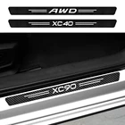 Для Volvo AWD C30 C70 S60 S80 S90 T6 V40 V50 V60 V70 V90 XC40 XC60 XC70 XC90 автомобильный порог наклейки на пороги наклейка аксессуары