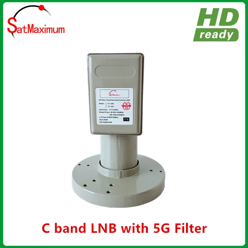 C band LNB с 5G фильтр на четыре выхода для 3.5G Гц помех|Спутниковое ТВ| |
