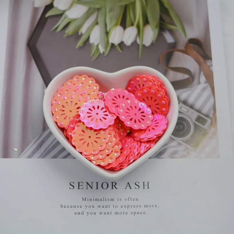 Красочные круглые Блестки для одежды аксессуары сделай сам художественное