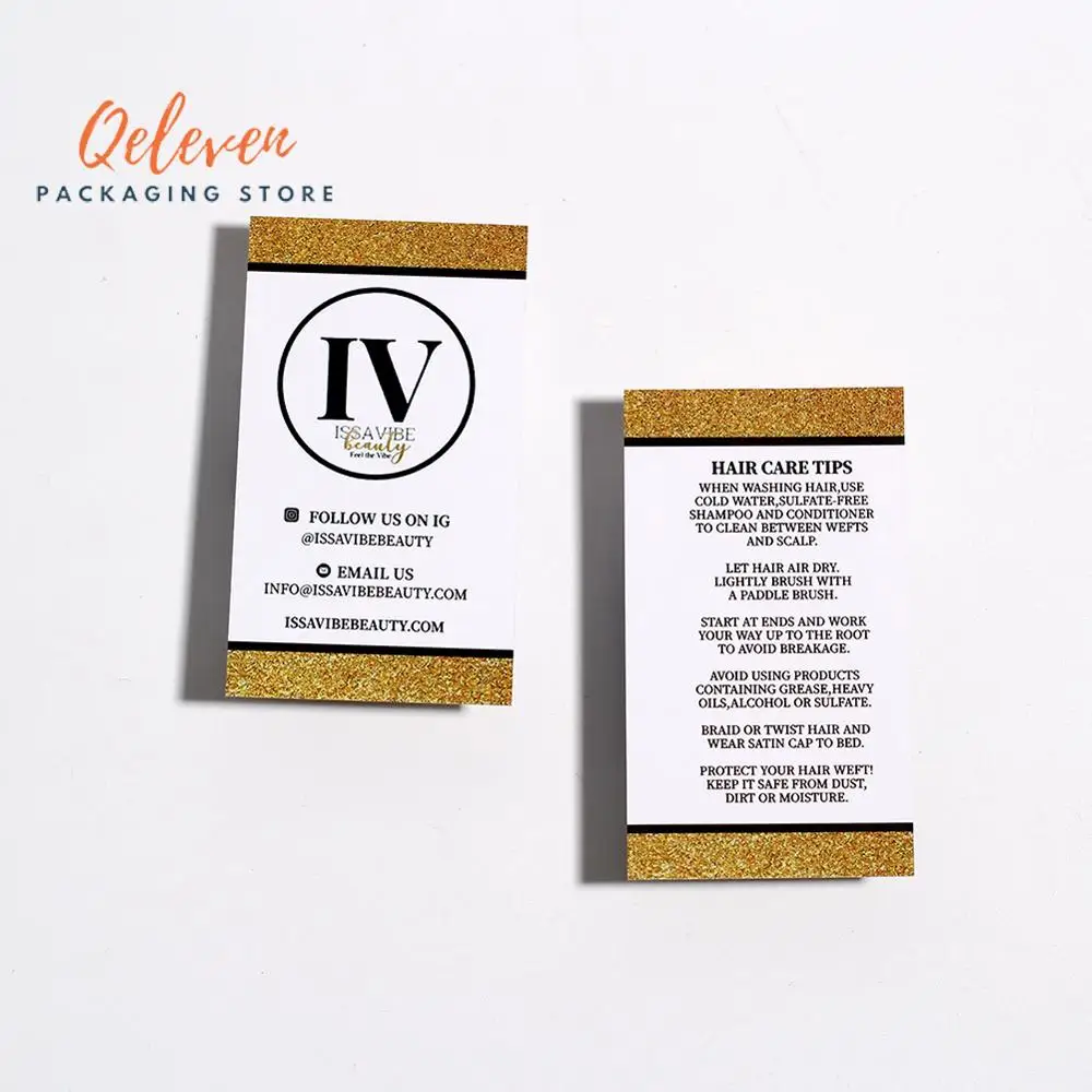 Индивидуальный Логотип бренд волосы парики упаковочная бумага ценники