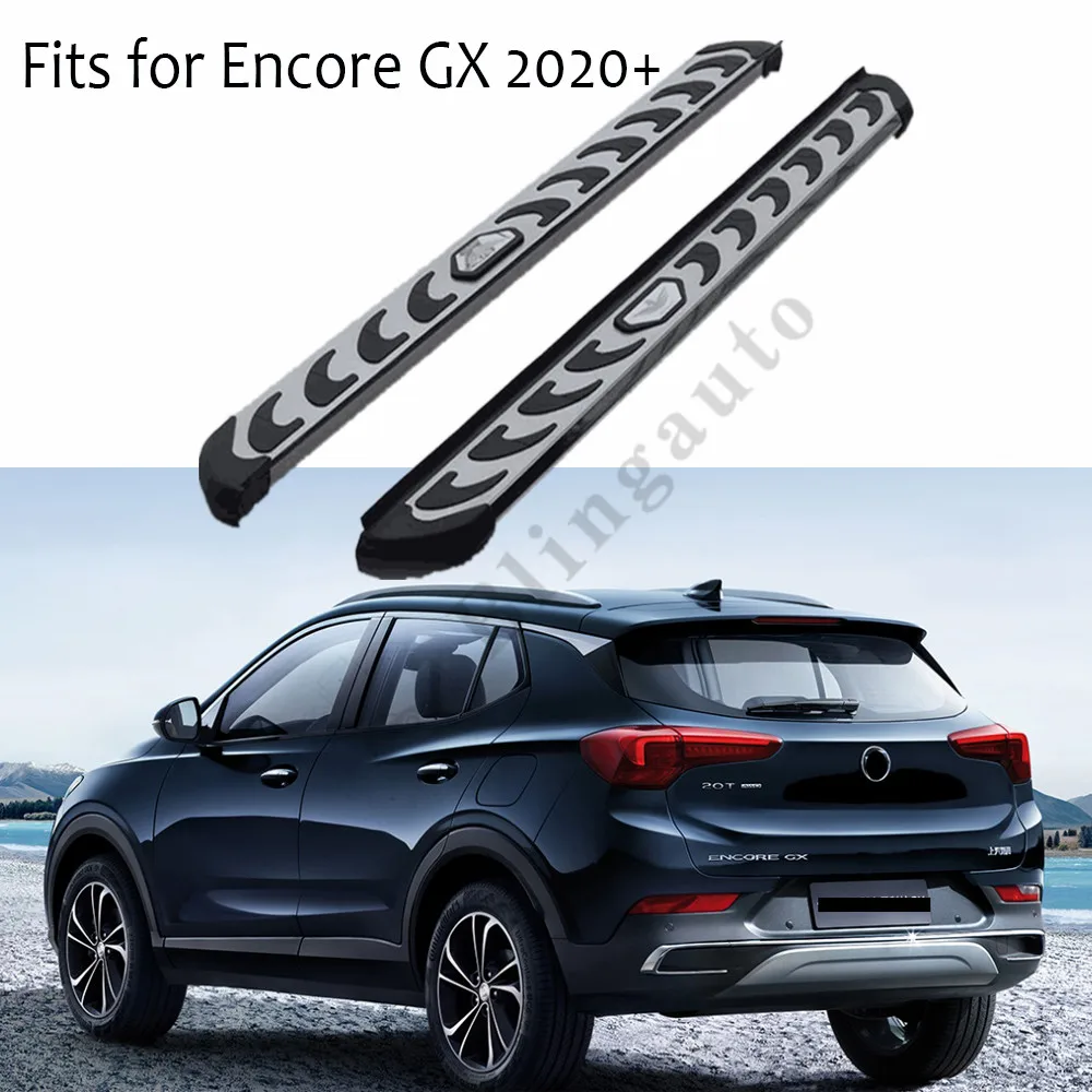 

Подножка для б. uick, новинка Encore GX 2020, боковые ступени, балка nerf, автомобильная педаль, боковая лестница, боковая балка, 2 шт.