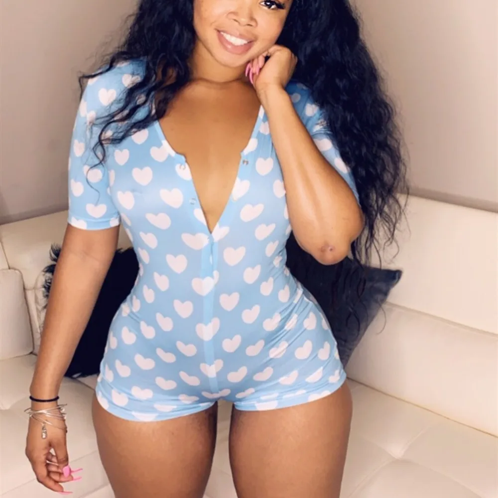 Эластичная Пижама комбинезон для взрослых женщин большие размеры боди на