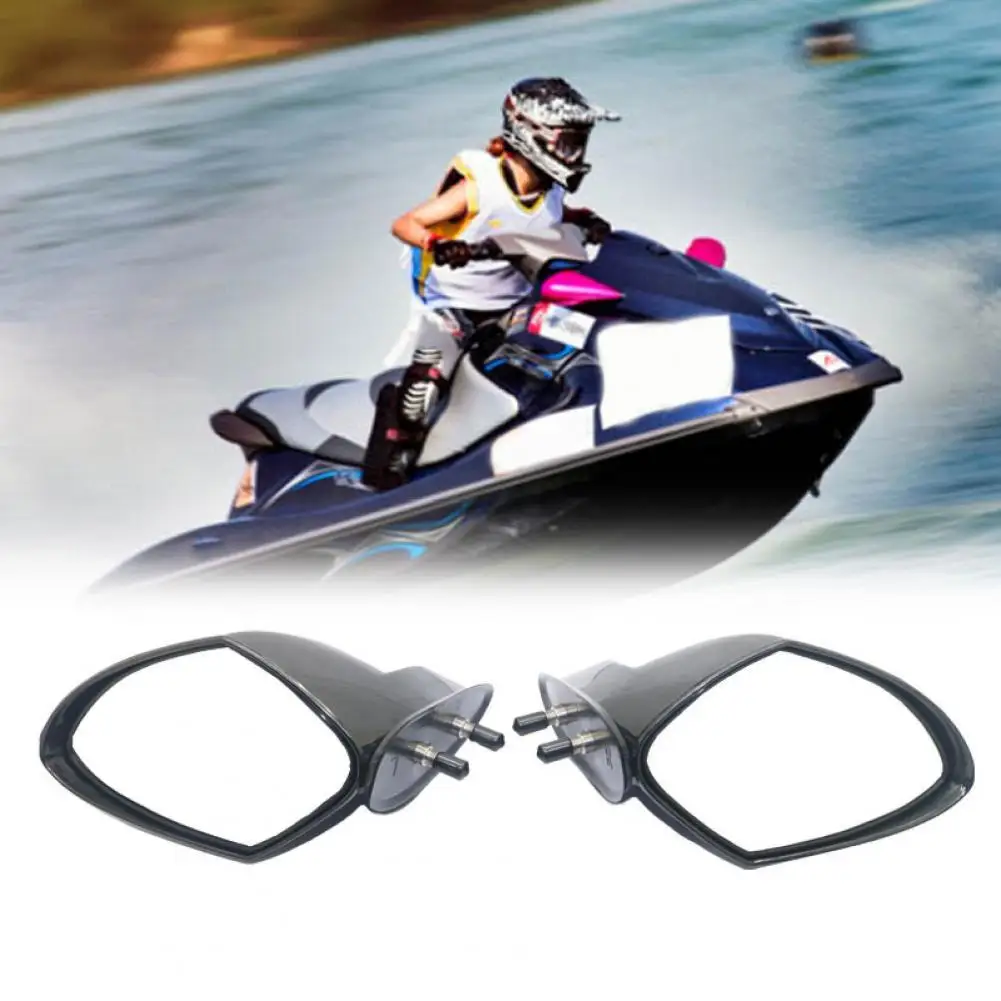 

80% Hot Sales 1Pair Motorboat Rearview Mirror VXR/FS Modified Side View Mirror for WaveRunner VX110 Deluxe/Sport/Cruiser