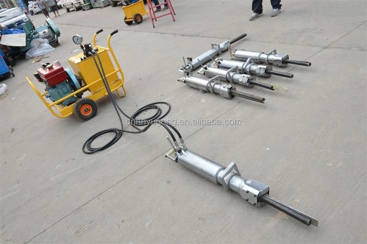 

Piston Rock Splitter Hydraulic Rock Splitter/stone Splitting Machine