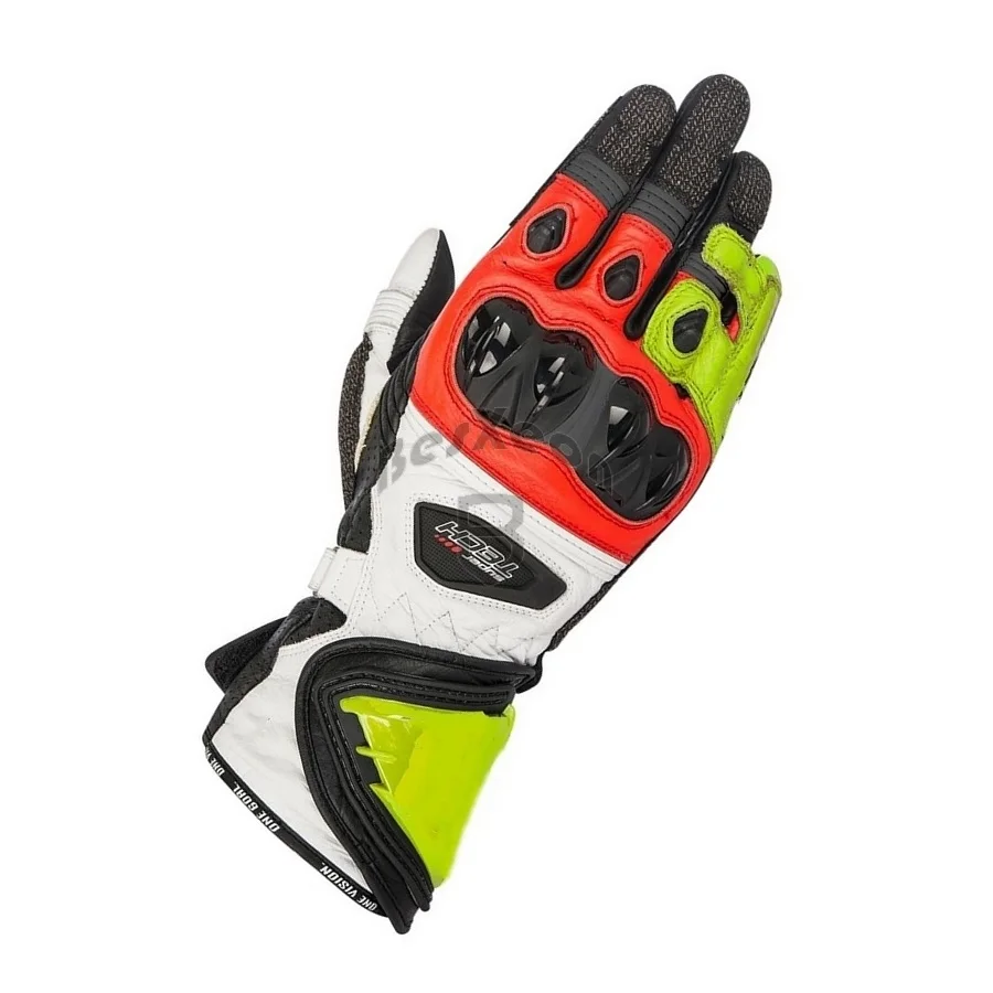 Мотоциклетные кожаные перчатки мотоциклетные длинные гоночные GP PRO защитные