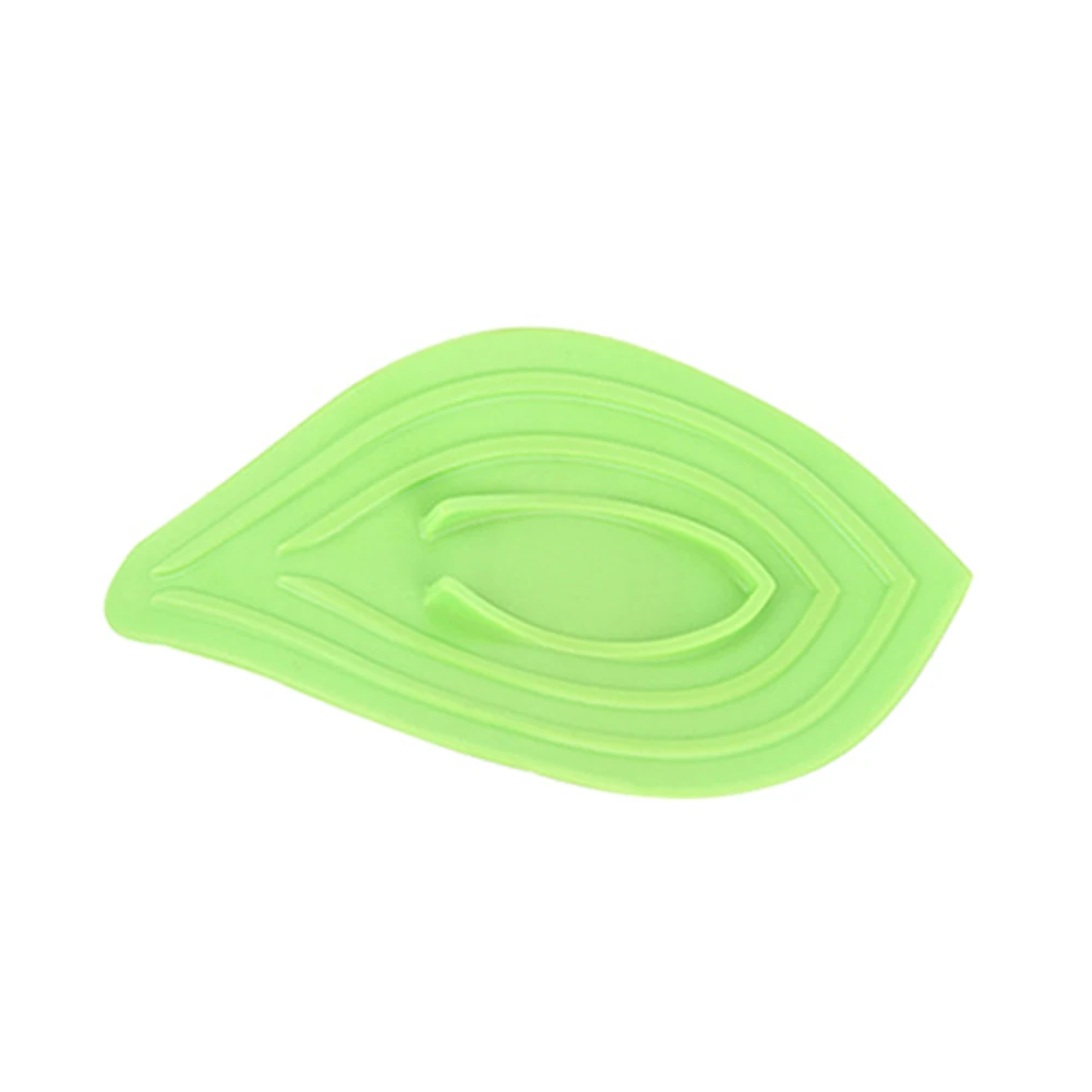 Leaf-Shaped Antiskid Soap Box Holder Simple Sink Sponge Drain Dish Storage shelf organizer sponge holder | Дом и сад