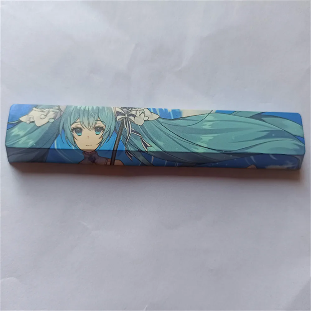 Запасная пятисторонняя клавиатура PBT с красителем пустая пробельная клавишная