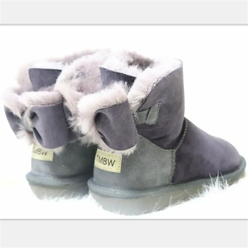 Женские классические зимние сапоги из натуральной овечьей кожи | Обувь