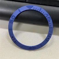 blue ceramic watch bezel insert for 38mm outer diameter watch repair parts