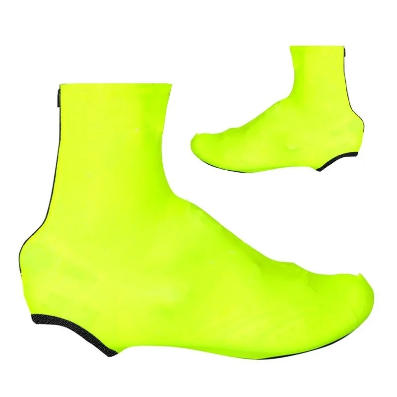 

2019 FLUO YELLOW PURE NEW Summer Cycling Shoe Cover Sneaker Overshoes Lycra Road Bicycle Bike MTB Cycling Shoe Cover