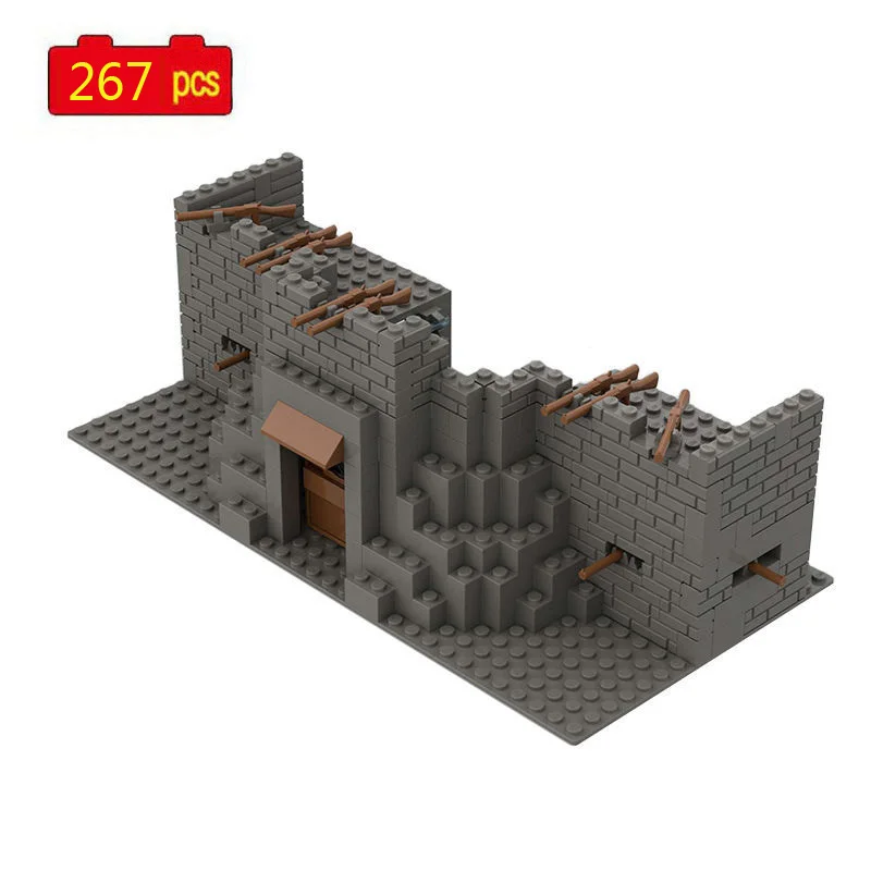 

WW2 Military Series World War II Military Base Castle Weapon MOC Accessories Building Blocks Bricks Toys Gifts