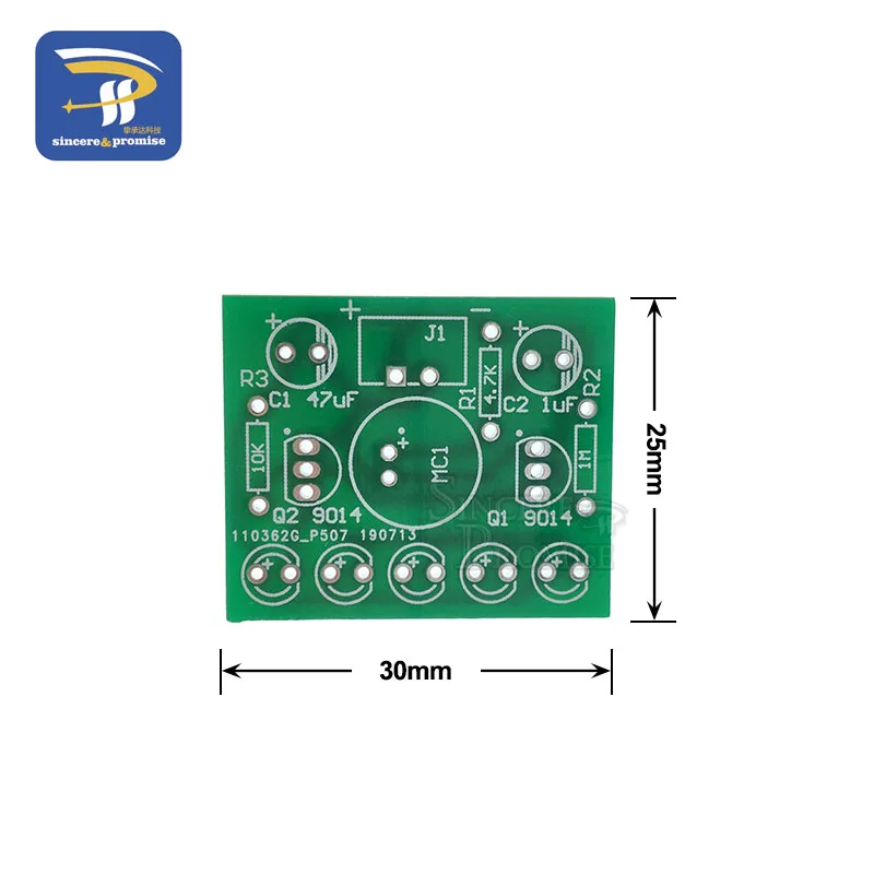 3 V-5,5 V Голосовая активированная контрольная лампа светодиодный световая мелодия модуль DIY Электронный Забавный комплект производственный комплект обучающий PCB лаборатория