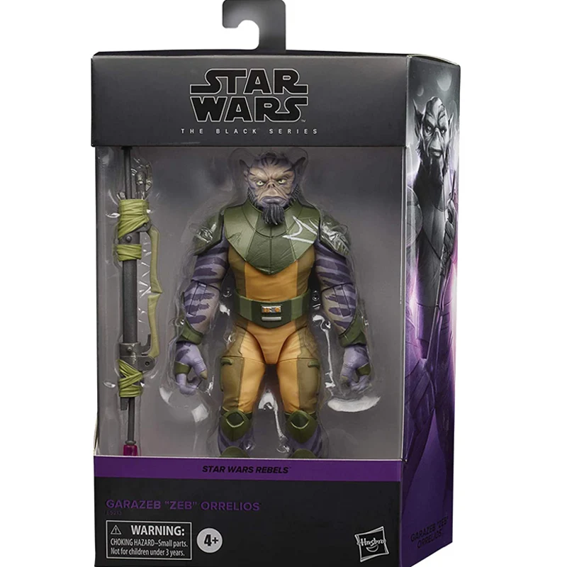 

Original Hasbro Star Wars Garazeb Zeb Orrelios The Black Series 6 Inch Collection Anime Action Figure Model Gift Adult Kids Toys