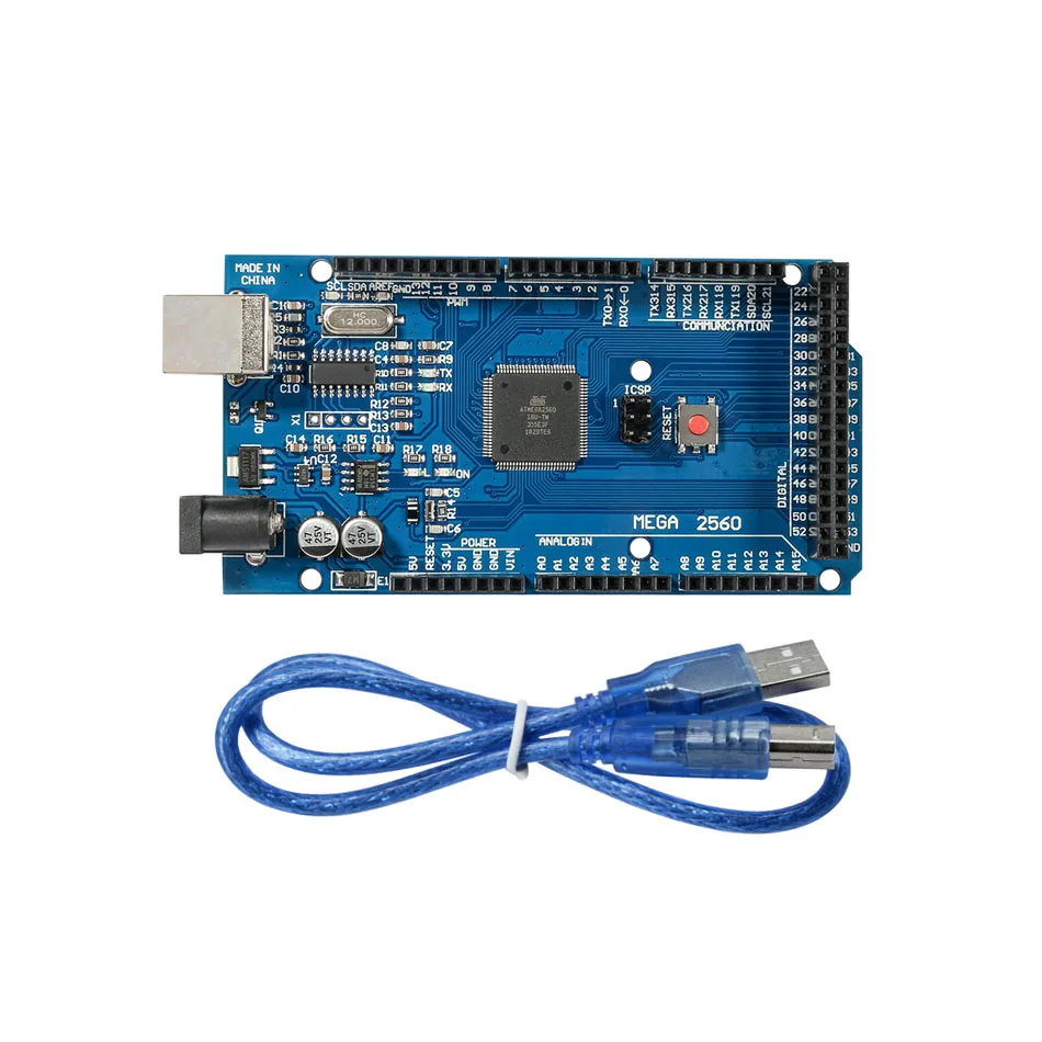 Комплект для 3D принтера с RAMPS1.4 + Mega 2560 5 шт. A4988 радиатором ЖК дисплей 12864