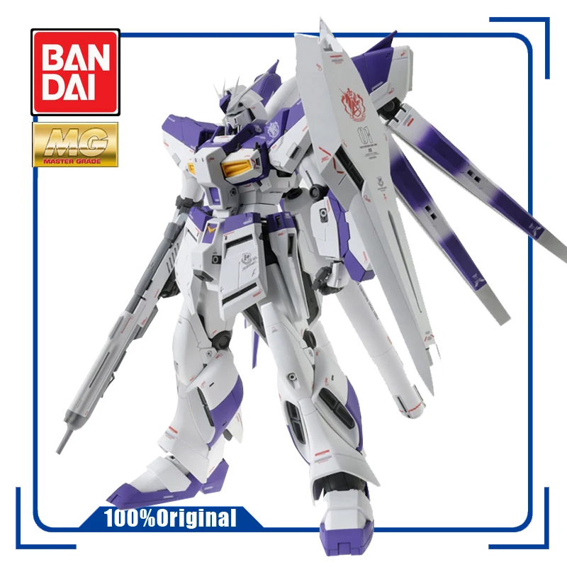 

BANDAI MG 1/100 RX-93-v2 Hi-v GUNDAM Ver.Ka Сборная модель, экшн-игрушка, фигурки, подарки для детей