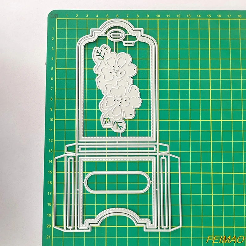 

1 Pc Metal Cutting Dies Curves Border For DIY Scrapbook Cutting Die Paper Cards Embossed Decorative Craft Die Cut Craft Decor