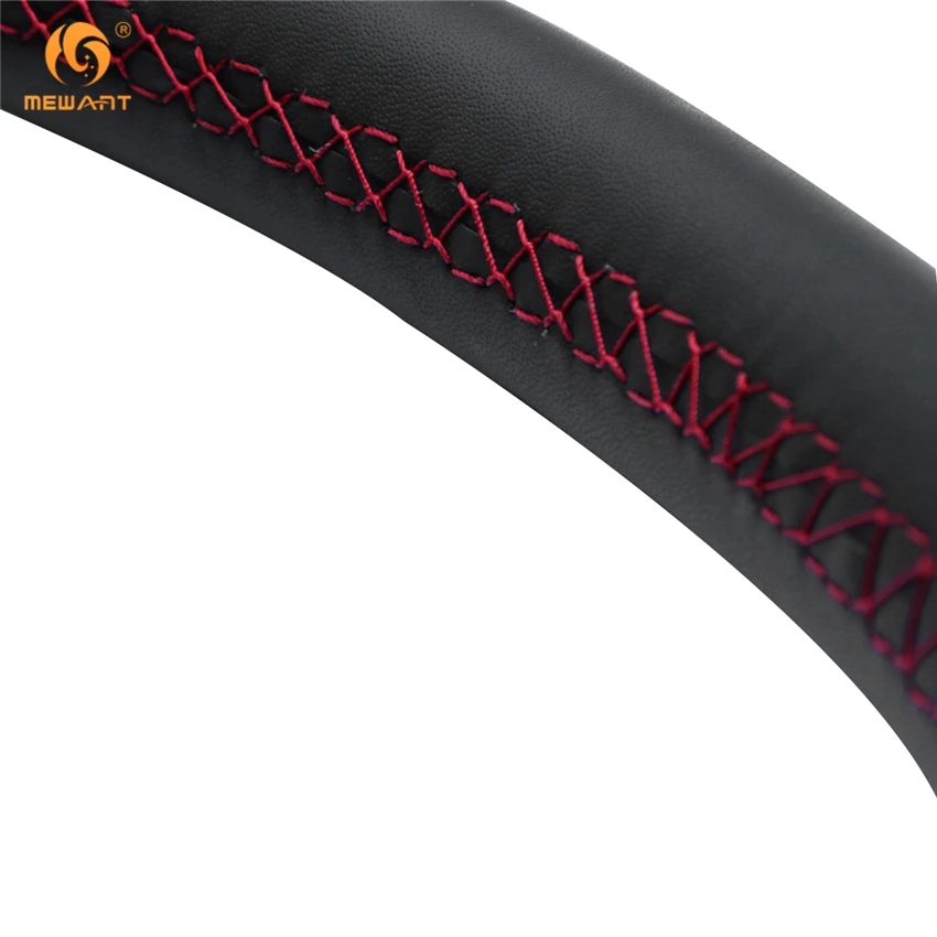 Черная крышка рулевого колеса из натуральной кожи для Honda Accord 8 Coupe 2008 2012 Crosstour 2010