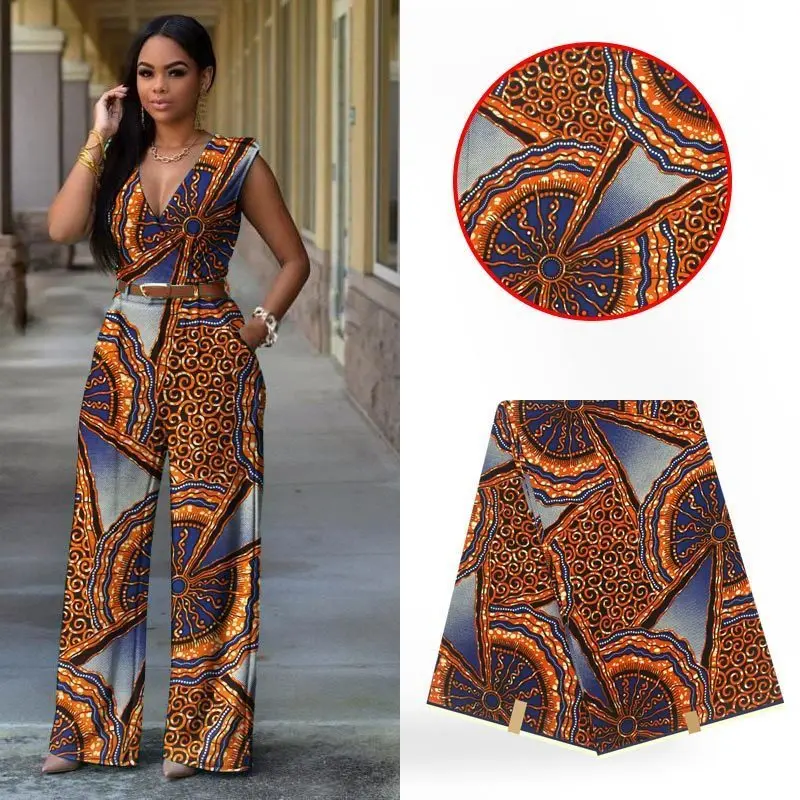 Нигерийские кружевные ткани ASO EBI Африканский хлопок Принт Анкара высокое качество настоящий воск pagne Африканский горячий воск настоящий