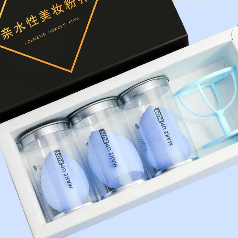 3 шт./компл. губка-тыква красота яйцо подарочный набор Косметическая пуховка с