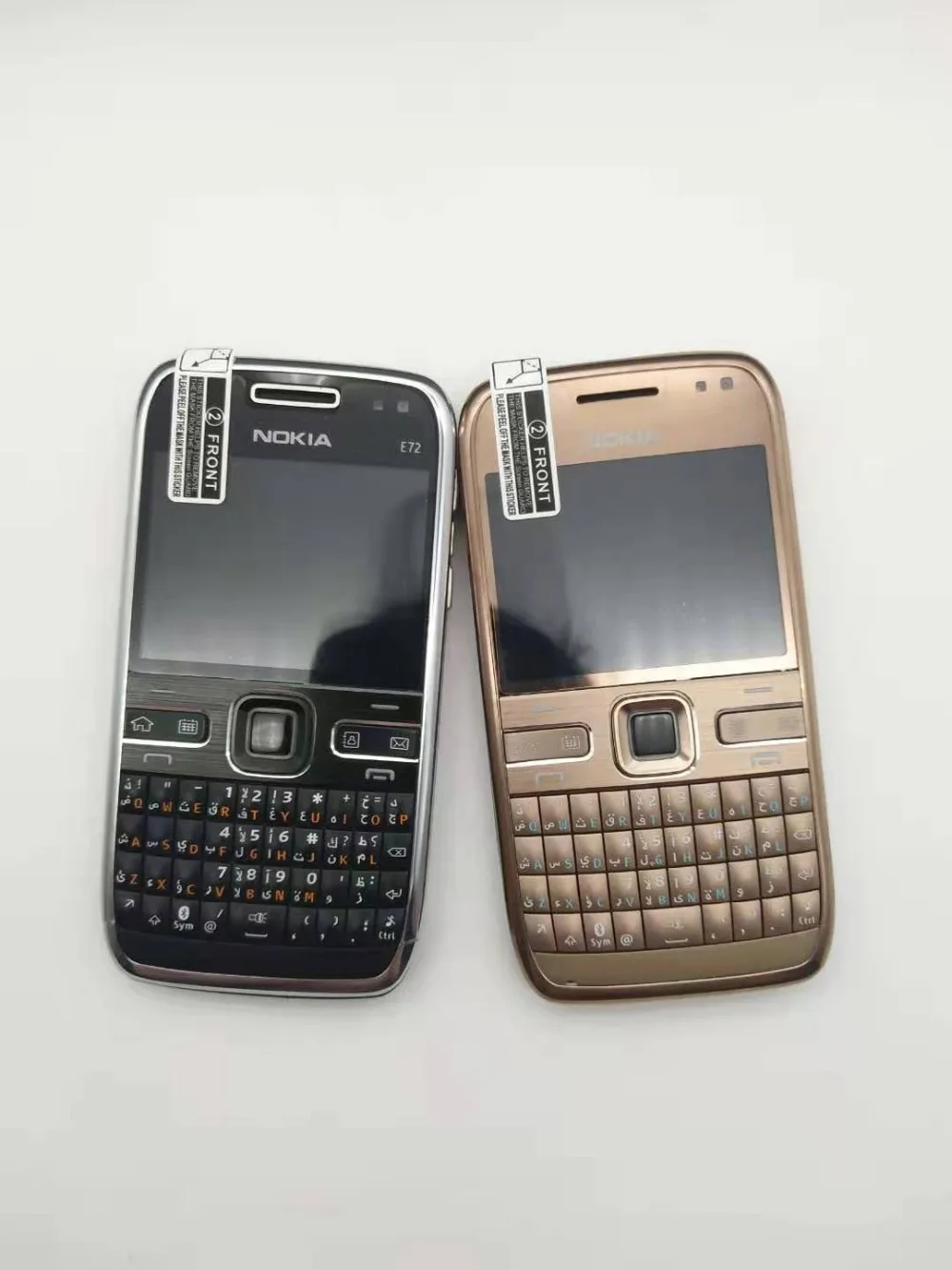 E72 Nokia E72 мобильный телефон 3g Wifi gps 5MP черный разблокированный E серия смартфон и один год гарантии отремонтированный