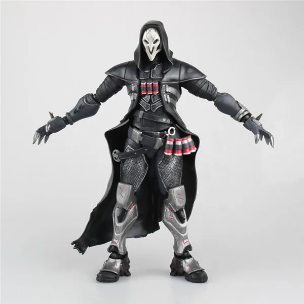 

OW Action-Figure-Anime Overwatch Reaper 28cm PVC Anime Model Cartoon Game