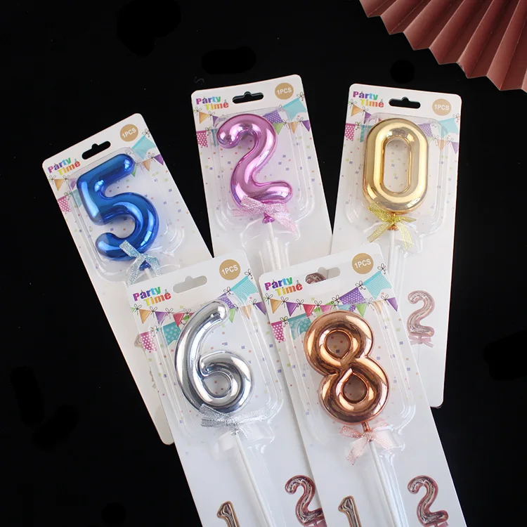 Креативная украшения для пирогов фигурки жениха и невесты Розовое золото номер