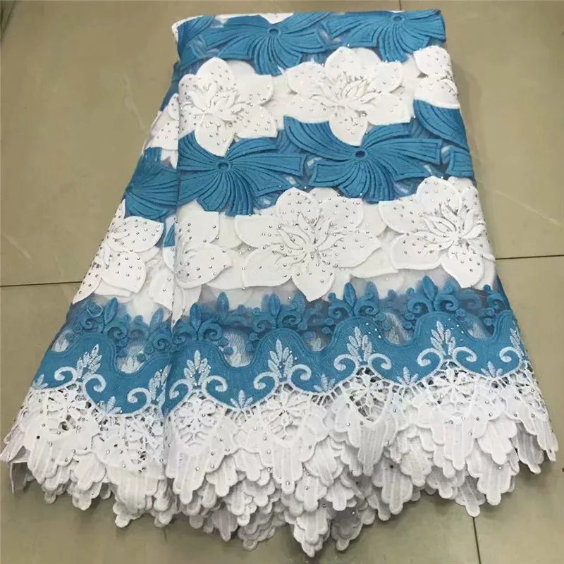

Swiss Voile Lace in Switzerland African Lace Fabric Wedding 2.5Yards Swiss Lace Fabric For Dress African 100% Cotton Lace