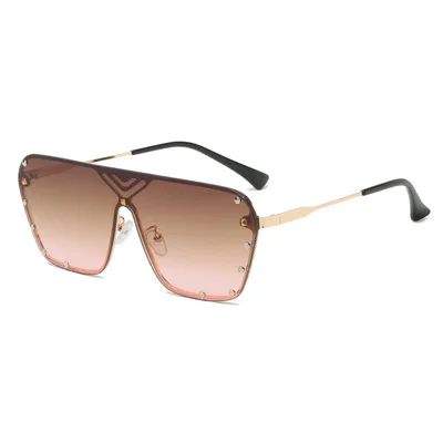 

New Fashion Sunglasses For Men And Women Conjoined Sunglasses Couples Personality Sunshade Mirror European And American 2021 New