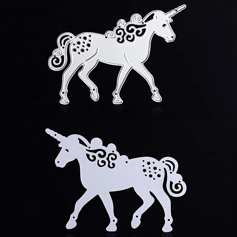 Форма для резки единорога самостоятельного скрапбукинга декоративных бумажных
