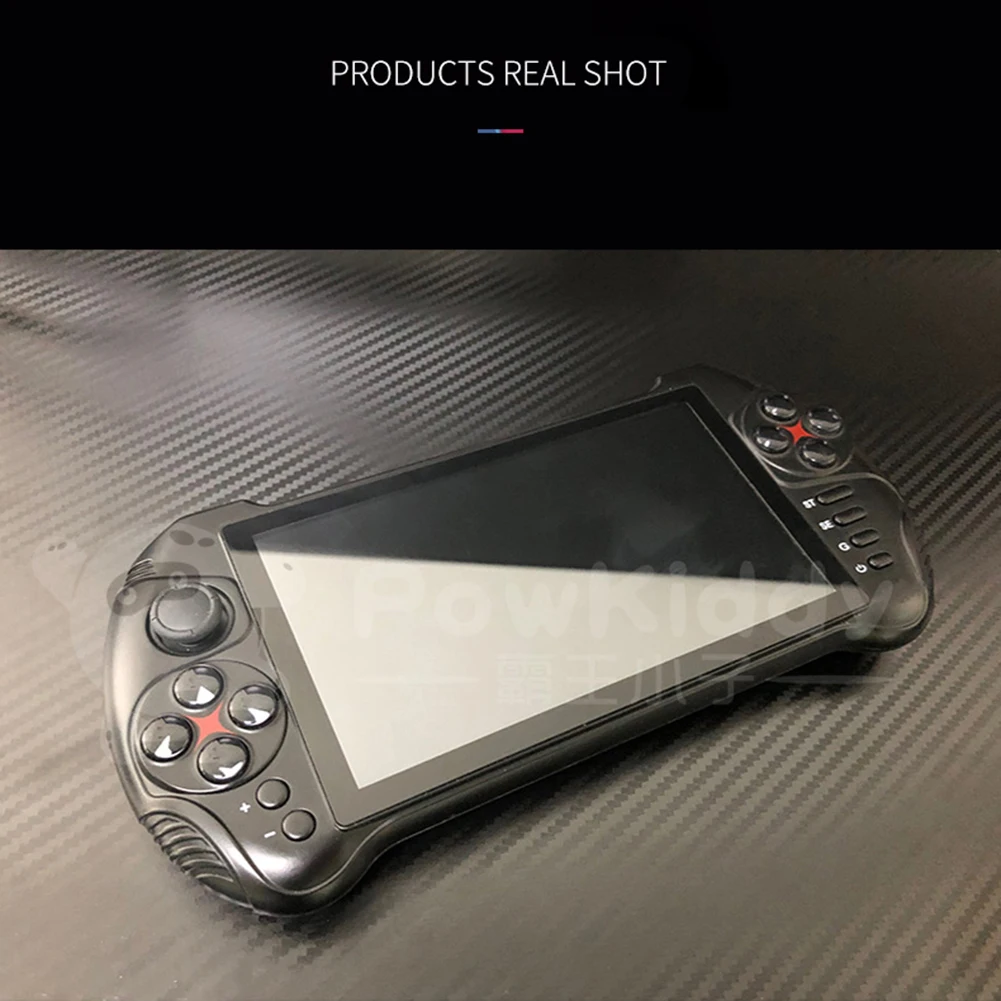 Powkiddy X15 Andriod портативная игровая консоль 5 дюймов 1280*720 экран MTK8163 четырехъядерный
