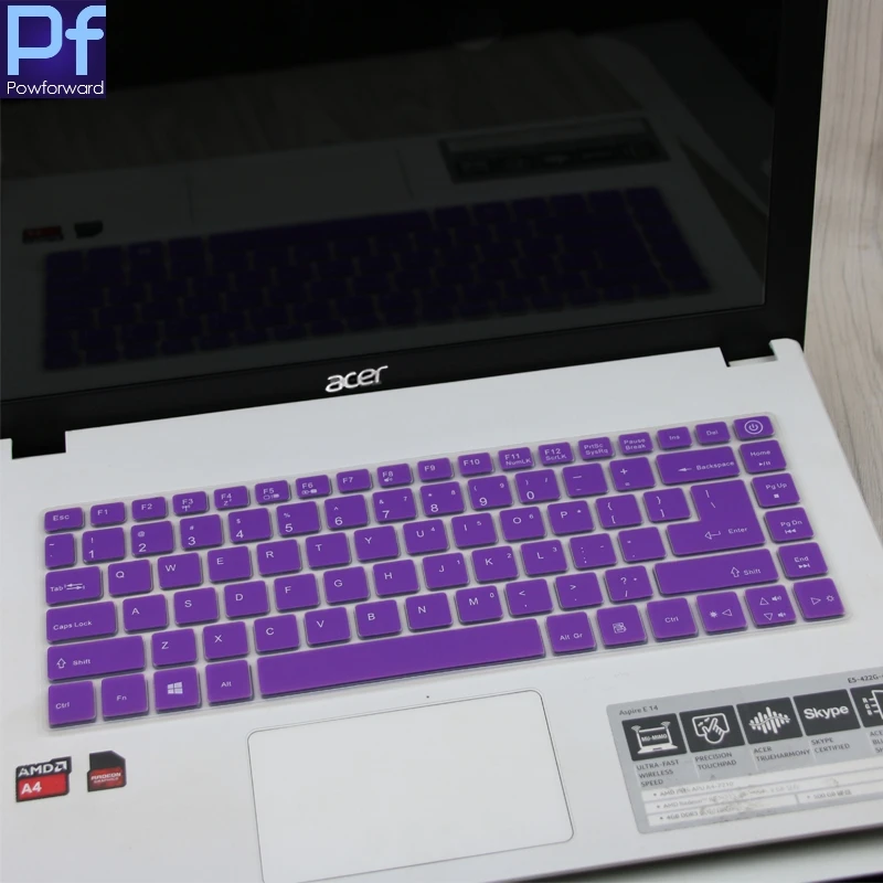 14-дюймовый силиконовый чехол для клавиатуры ноутбука защитный Acer Aspire E14 SF314 Swift 3