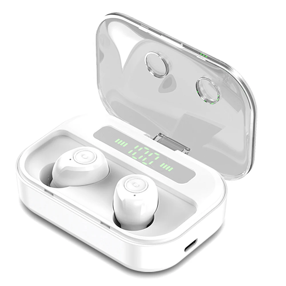 Ctype Waterproof Headphone Stereo Microphone TWS Wireless M7s Earphones Bluetooth Earbuds With Charging Case | Электроника