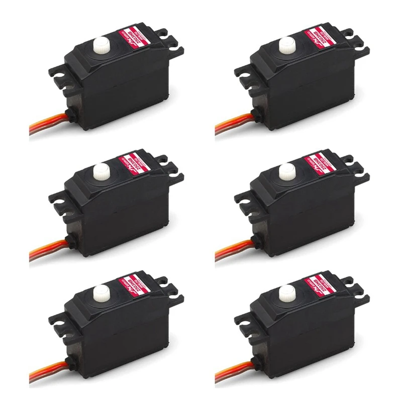 

4PCS/6PCS JX Servo PS-2503HB 25g Plastic Gear Analog Servo for RC Airplane