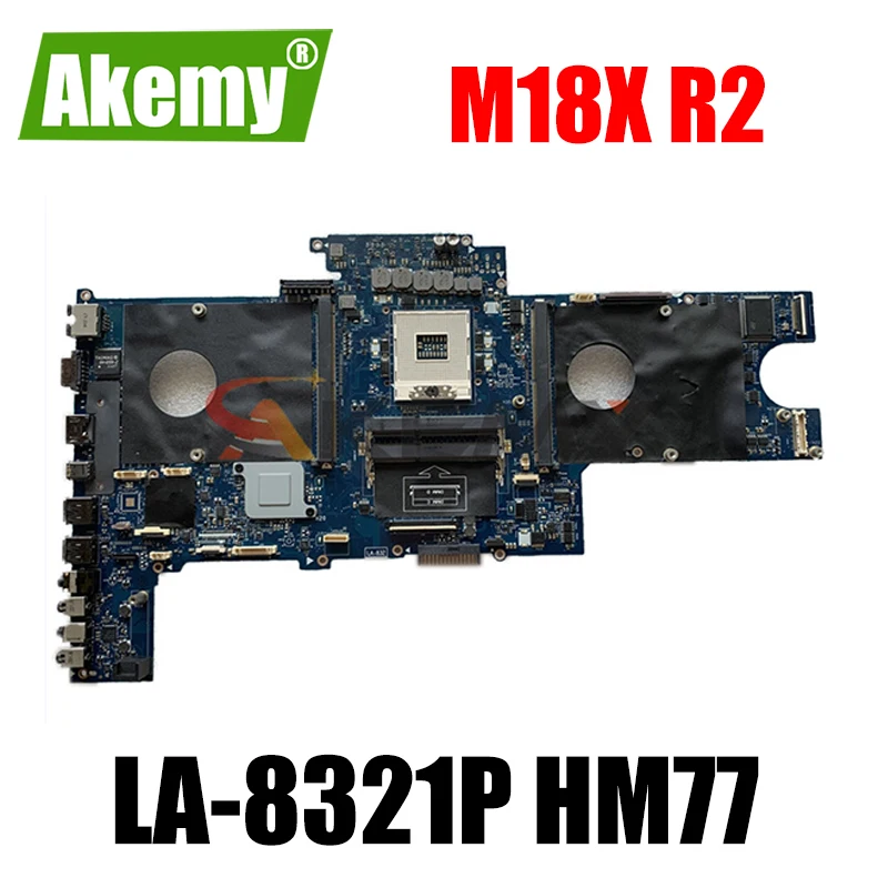 Оригинальная материнская плата для ноутбука DELL Alienware M18X R2 SLJ8C ainboard CN-0GRP9C 0GRP9C LA-8321P