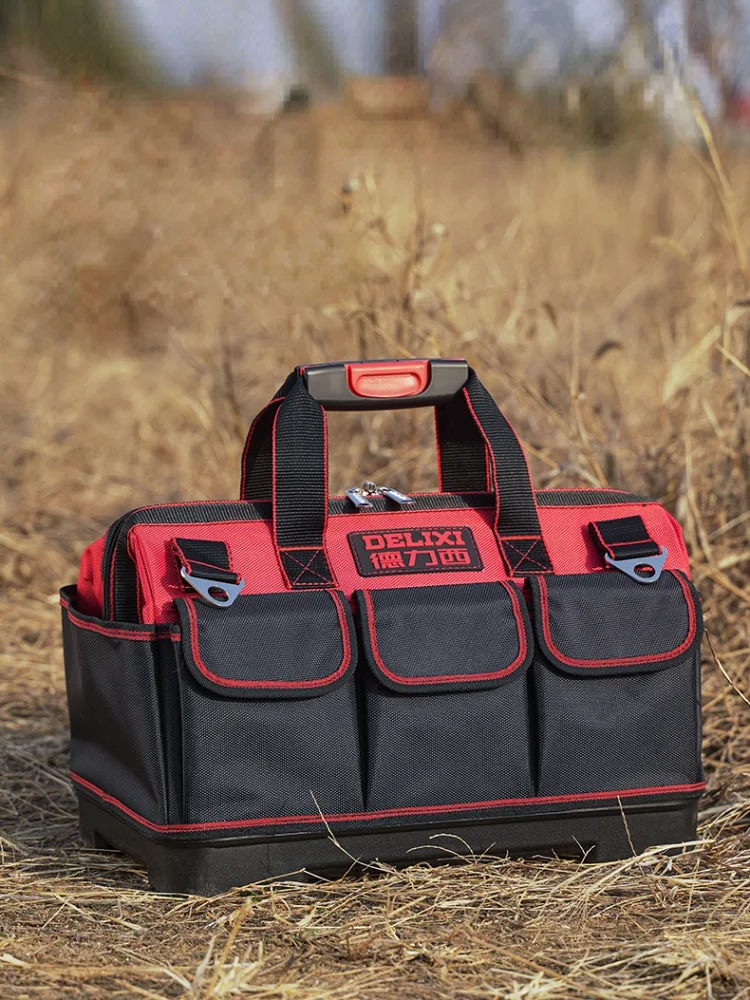 

Convenience Portable Tool Bag Thicken Storage Work Canvas Tool Bag Garage Travel Sac Outils Professionnel Tools Packaging BE50WC