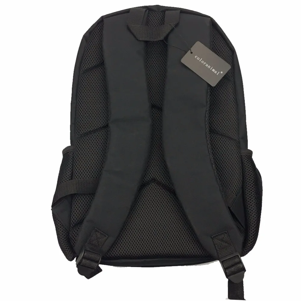 Милый школьный рюкзак Coloranimal с мультипликационным рисунком машинки для