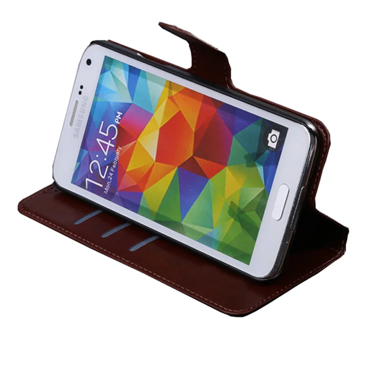 Откидной Чехол бумажник из искусственной кожи чехол для samsung Galaxy Core 2 Duos G3559 G355H G3556D