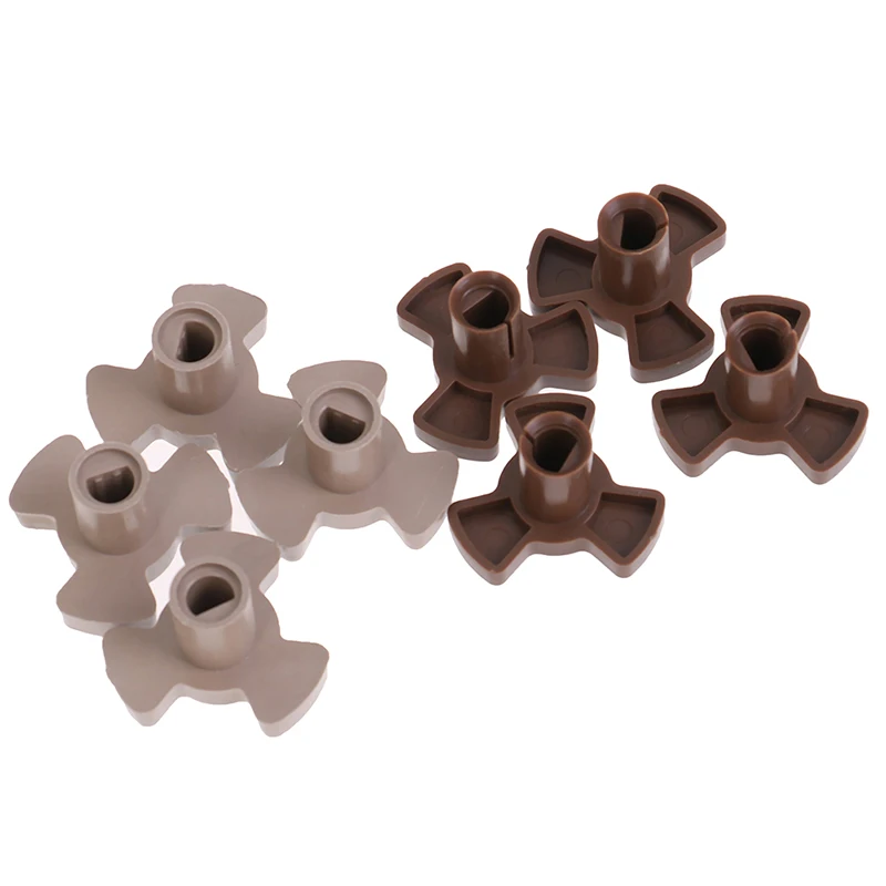 

4Pcs Universal Microwave Oven Turntable Roller Guide Support Coupler Tray Shaft NEW