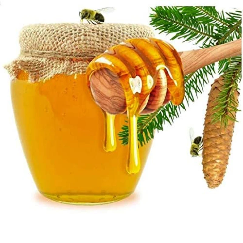 

10/20pcs High Quality Honey Stir Bar Mixing Handle Jar Spoon Practical Wood Dipper Honey Long Stick Supplies Honey Kitchen Tools