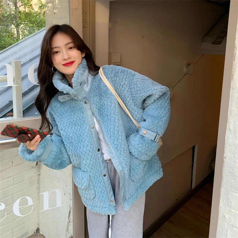 Меховая интегрированная мотоциклетная одежда хлопковая женская зимняя