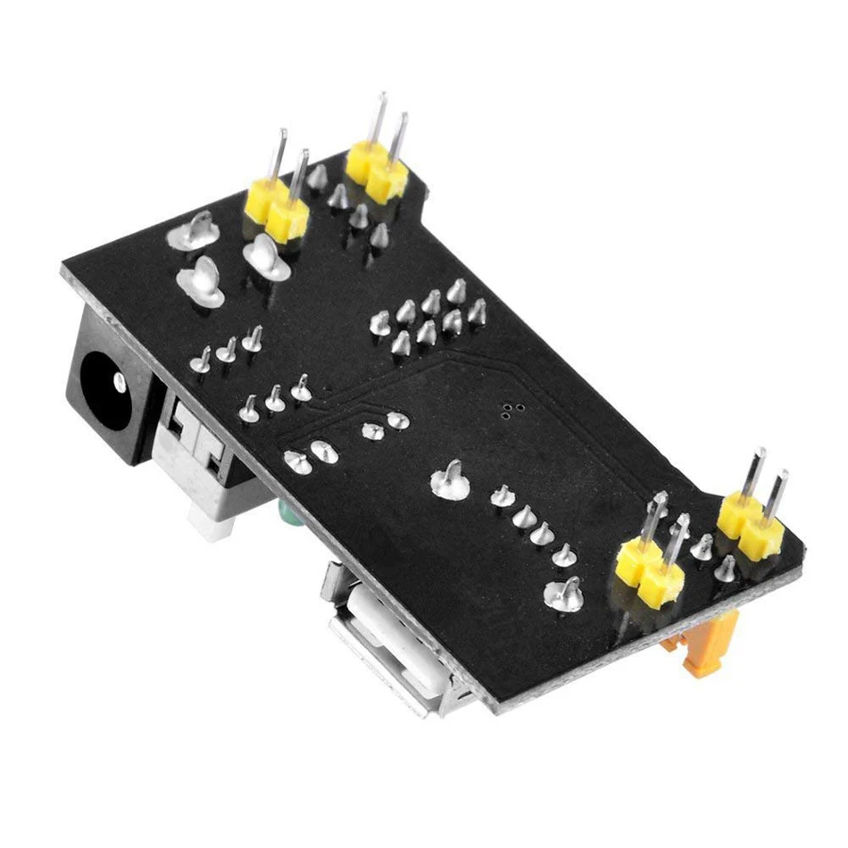 Модуль питания Aokin MB102 для беспаечной макетной платы Arduino 3 В 5 в Белый/Черный