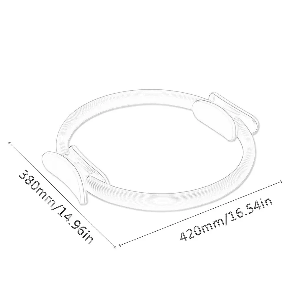 Pilates Circle Yoga Ring Wheel Magic Auxiliary Fitness Equipment body massager | Красота и здоровье