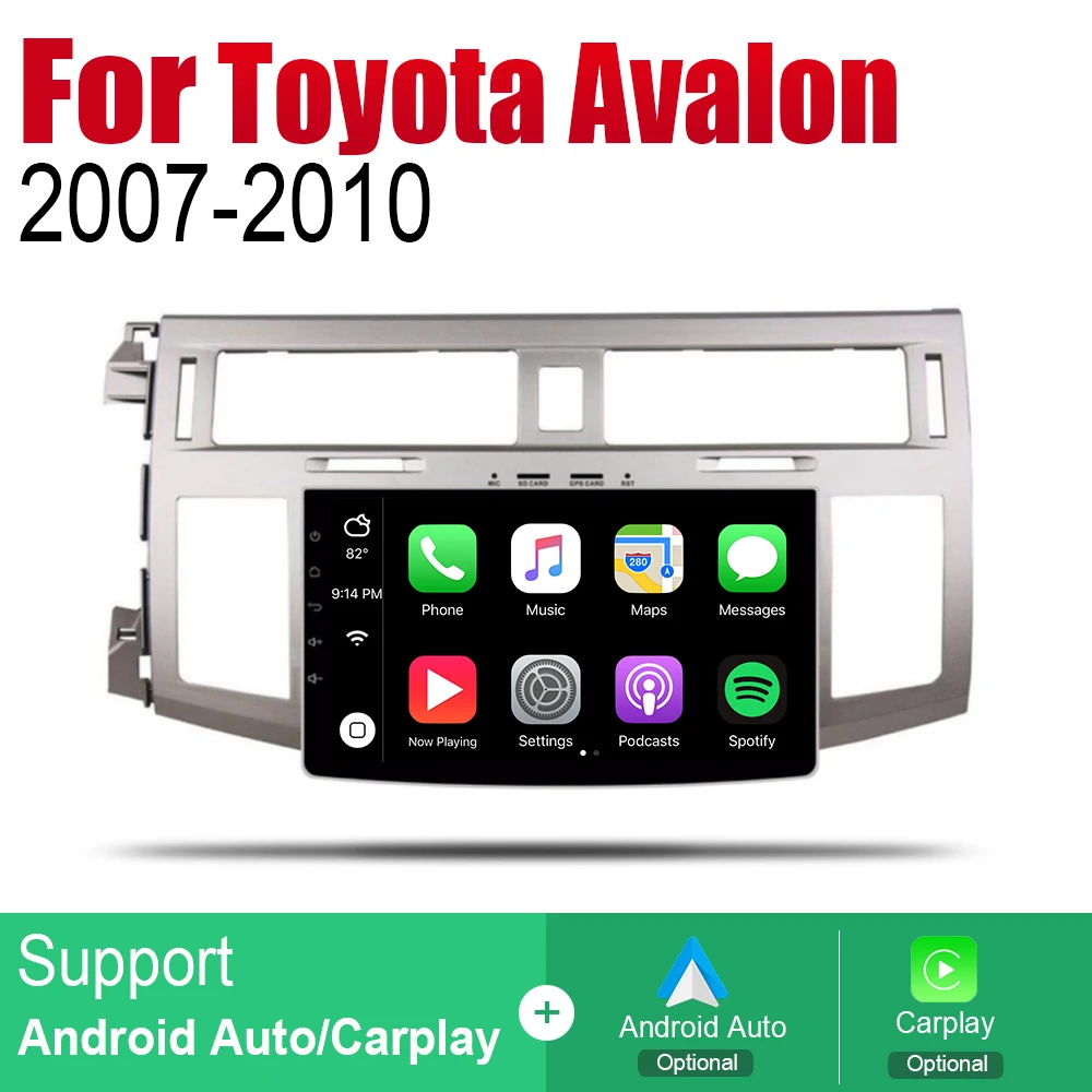 Автомобильный GPS-навигатор ZaiXi Android для Toyota Avalon 2007 ~ 2010 проигрыватель с навигацией