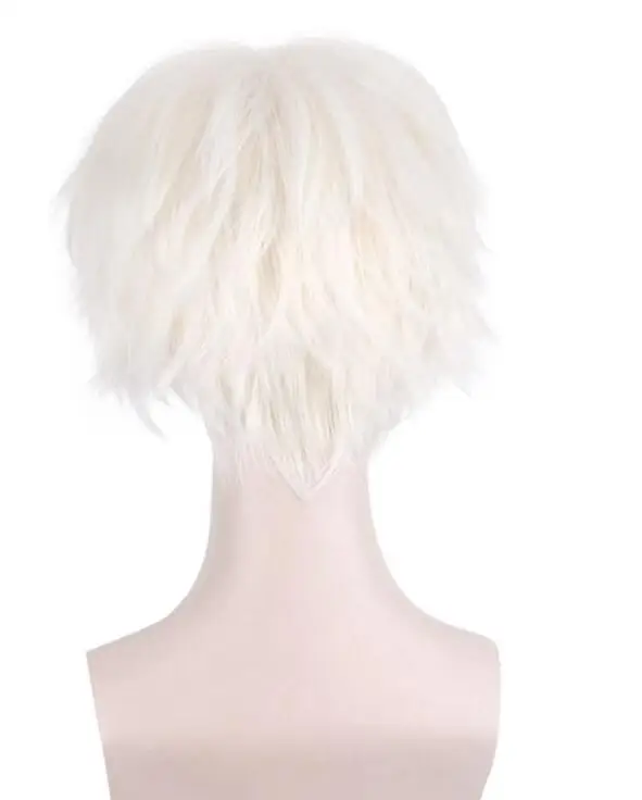 

30CM Short Wig Cosplay Anime BRAND NEW ANIMAL OGAMI SHIROU Costume BNA Heat Resistant Synthetic Hair Wigs