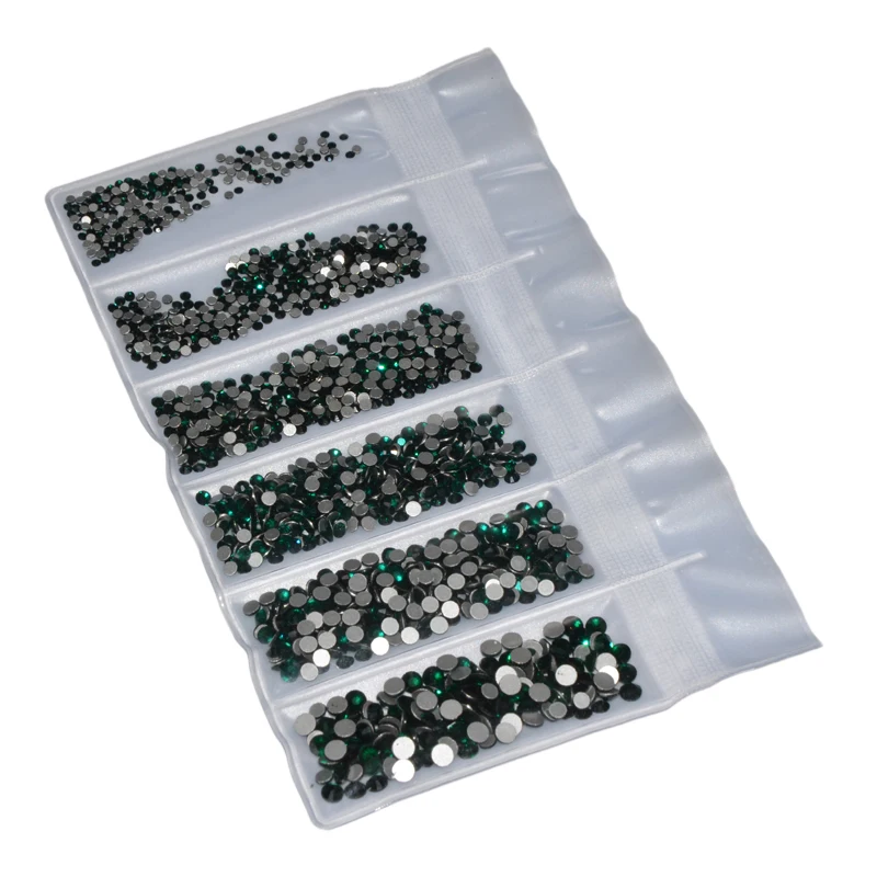 1584pcs Multi-size Crystal Manicure Rhinestones Nail Decoration Strass Charms Stones For 3D Designs Nails Accessoires | Дом и сад