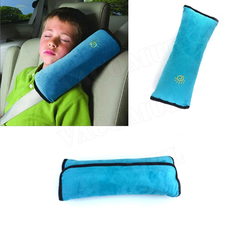 

New Children Univeral Safety Seat Belt Pillow Cover Protect Shoulder Pad Car Seat Belt Adjuster Device Auto Safety Belt Baby