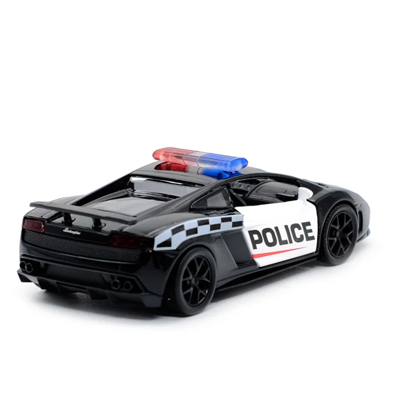RMZ CITY 1:36 Gallardo полицейский игрушечный автомобиль литой Сплав модель автомобиля