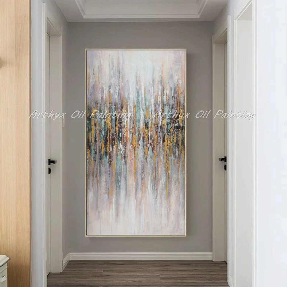 

Arthyx ручная роспись, современные абстрактные картины маслом на холсте, скандинавские поп-арт плакаты, настенные картины для гостиной, украше...